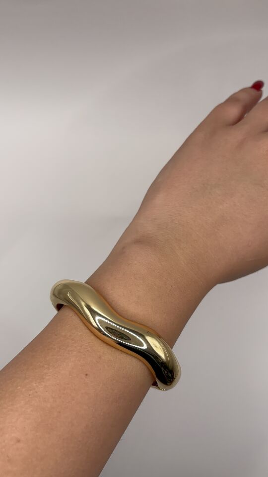 Gold Kaplama Pinterest Kadın Kelepçe Bileklik