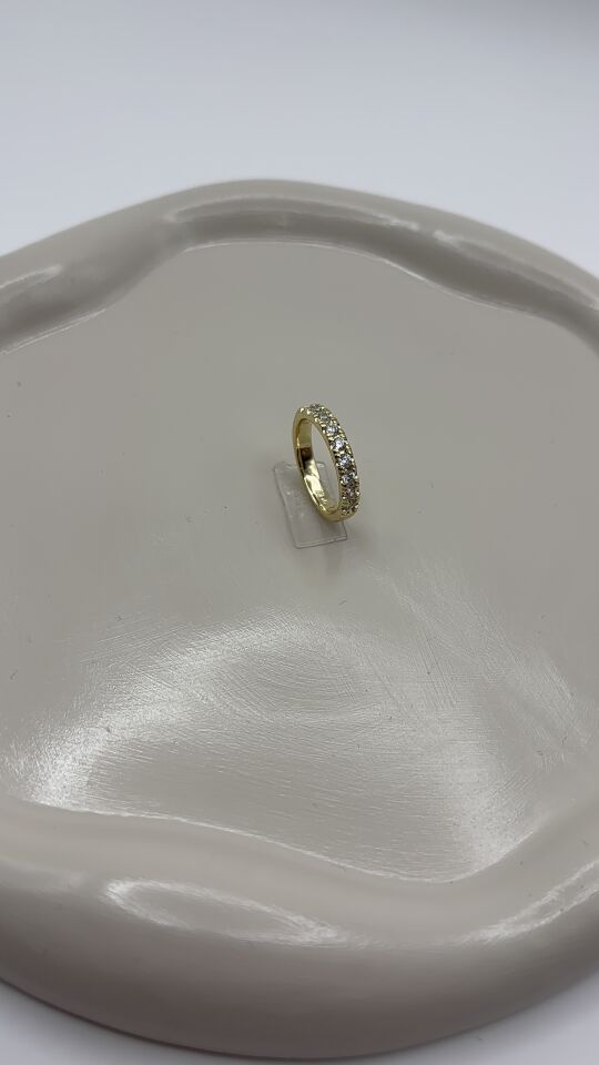 Xuping Gold Zirkon Taşlı Yüzük