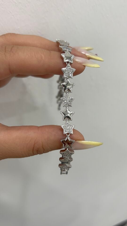 Xuping Silver Yıldız Model Kadın Bileklik