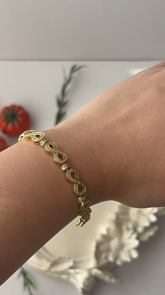 Xuping Gold Sonsuzluk Kadın Bileklik
